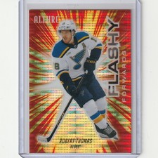 Robert Thomas Red Spectrum Flashy Forwards 2025-26 Allure Hockey Card Blues /399