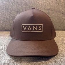 VANS Brown Snapback Adjustable Mens Classic H...