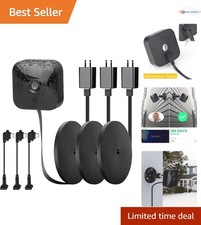 Power Cable 25ft Weatherproof Flat Charger for Blink Outdoor Camera 2 Pack