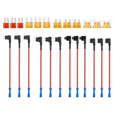 24 St�ck Stromdieb KFZ Sicherung Adapter Set,Standard Sicherungshalter Stromdieb