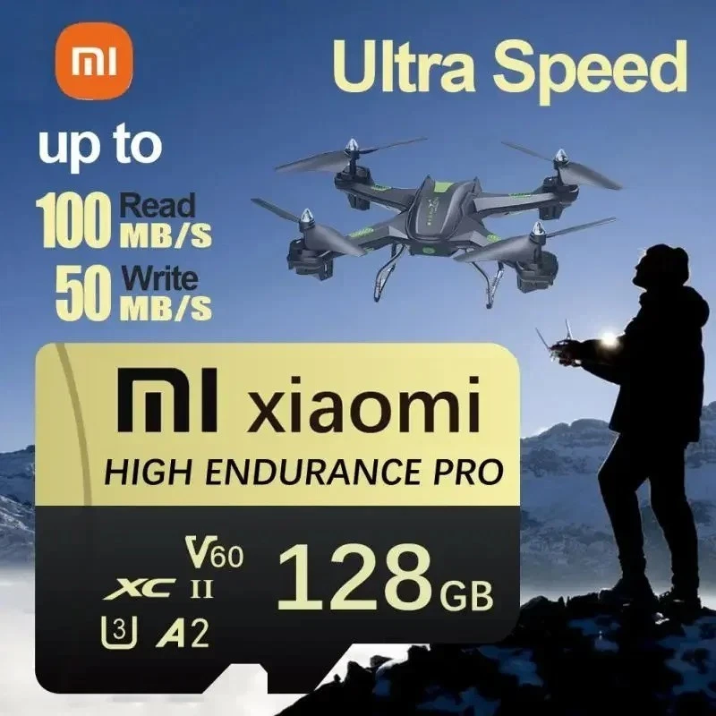 Xiaomi Micro SD Card 128GB–2TB Class 10 High Speed Memory Card for Phone-Tablet - Image 2 of 4