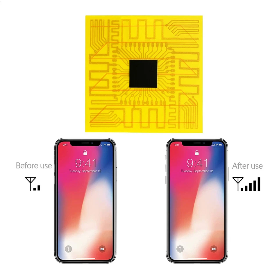 10 Stück Handy-Signalverstärkung Antennenverstärker Schutzaufkleber Signal - Bild 2 von 4
