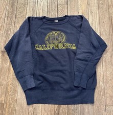 Vintage Champion 40s 50s Running Man University California Berkley Sweatshirt