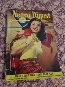 Rare (Negro) Digest Magazine John H. Johnson Nov 1946