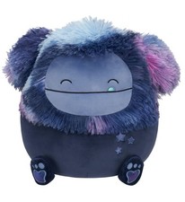Squishmallow Day Galileo the 12 Inch Bigfoot with Tie Dye Hair and Stars NEW