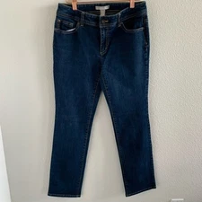 Chico's Crop Style Denim Jean  2 Short
