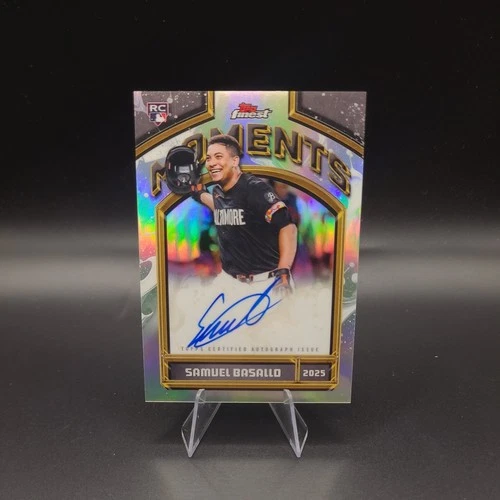 2026 Topps Finest Samuel Basallo Base (RAW)