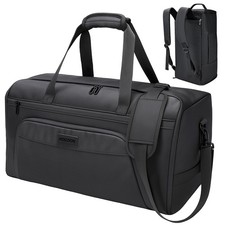 Garment Duffle Bag for Travel, 3-in-1 Convertible Carry On Suit Bag with Shoe