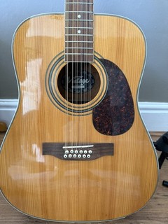 John Hornby Skewes Vintage V400 12 Acoustic Guitar 12 string