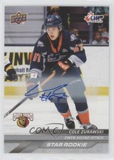 2024-25 Upper Deck CHL Star Rookies Auto Cole Zurawski #374 Auto h8y