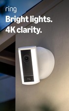 Ring Spotlight Cam Pro Wired (newest gen) | Outdoor Security Camera | Retinal 4K