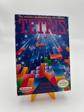 Tetris (NES, 1989) – Complete in Box CIB w/ Manual – Nintendo