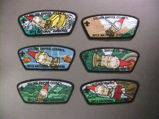 Boy Scout National Jamboree 2013 Golden Empire Council JSP Set 4119PP