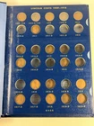 Nice 43 Piece Lincoln Wheat Cent Lot 1909-1940 Near Complete Whitman Album