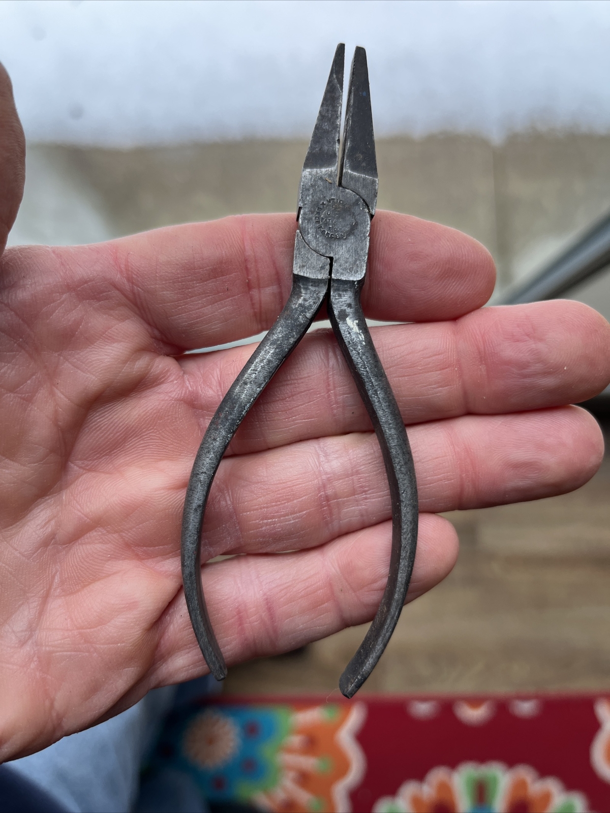 Estate Sale 16 Antique/Vintage Pliers Mixed Tool Lot Vintage Pliers