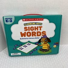 Scholastic Learning Mats Sight Words, Grades K-2 NEW IN BOX