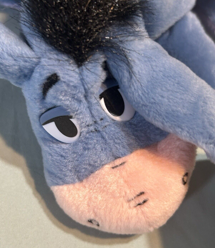 Bolsa de frijoles POOH retirada amigo Mattel burro sombrío 8 pulgadas 18 meses + azul suave - Imagen 3 de 12
