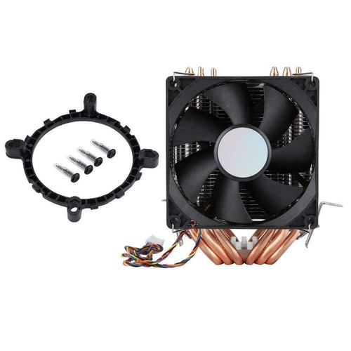DC12V Quiet 4Pin 6 Heatpipes CPU Cooler PC -tower Cooling Fan - Afbeelding 11 van 12