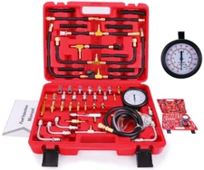 Engine Oil Pressure Test Kit 0-140 PSI, Pro Fuel Injection Pressure Tester Kit