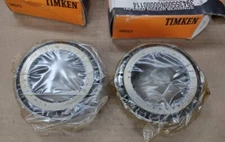Timken Tapered Roller Bearing NA643 Single Cone - Lot of 2