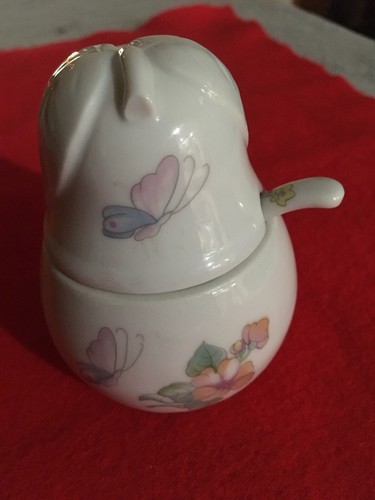 Sugar Bowl And Jam Pot By Elizabeth Arden. MS-43. - Picture 2 of 8