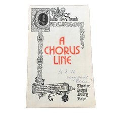 1976 A CHORUS LINE Jane Summerhays Jeff Hyslop Mitzi Hamilton Tommy Aguilar