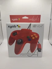 XYAB Nintendo 64 Controller - Red - New In Box! Ships Within 24 Hours!