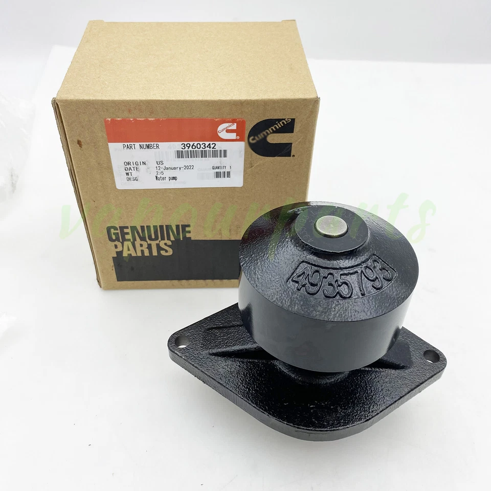Se adapta a bomba de agua Cummins 89-02 Dodge RAM 2500 3500 5,9 L diésel turboalimentado Foto 4 de 4
