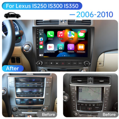 FOR LEXUS IS250 2006-2010 ANDROID 12 APPLE CARPLAY CAR STEREO