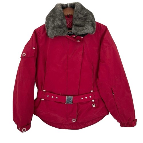 アメリカ製　スキー　スノーボード　ジャケット　NILS サイズ11号 X-nix エクスニクス メンズ スノーボードジャケット レッド USA/S