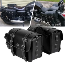 Motorcycle Saddle Bags For Harley Touring Sportster XL1200 883 Softail Custom