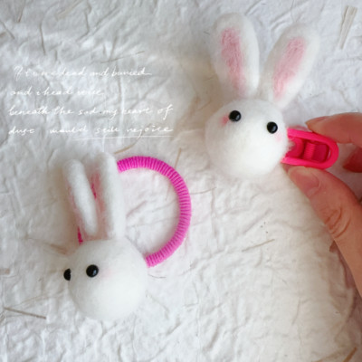 Cute Bunny and Carrot Hair Accessories Set - Perfect Gift for Kids