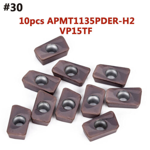 10Pcs Wendeschneidplatten für ALU Stahl oder Edelstahlbearbeitung DCMT/CCMT/RPMT - Bild 75 von 126