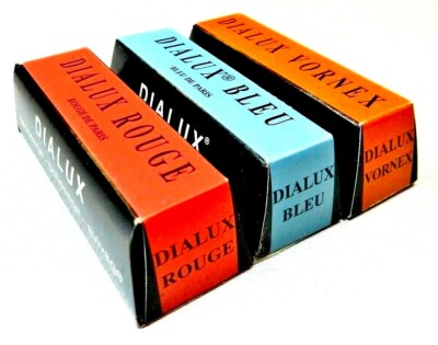 Dialux Jewelry Polishing Compound Set - 8 Colors For Gold, Silver & Metals (Red)