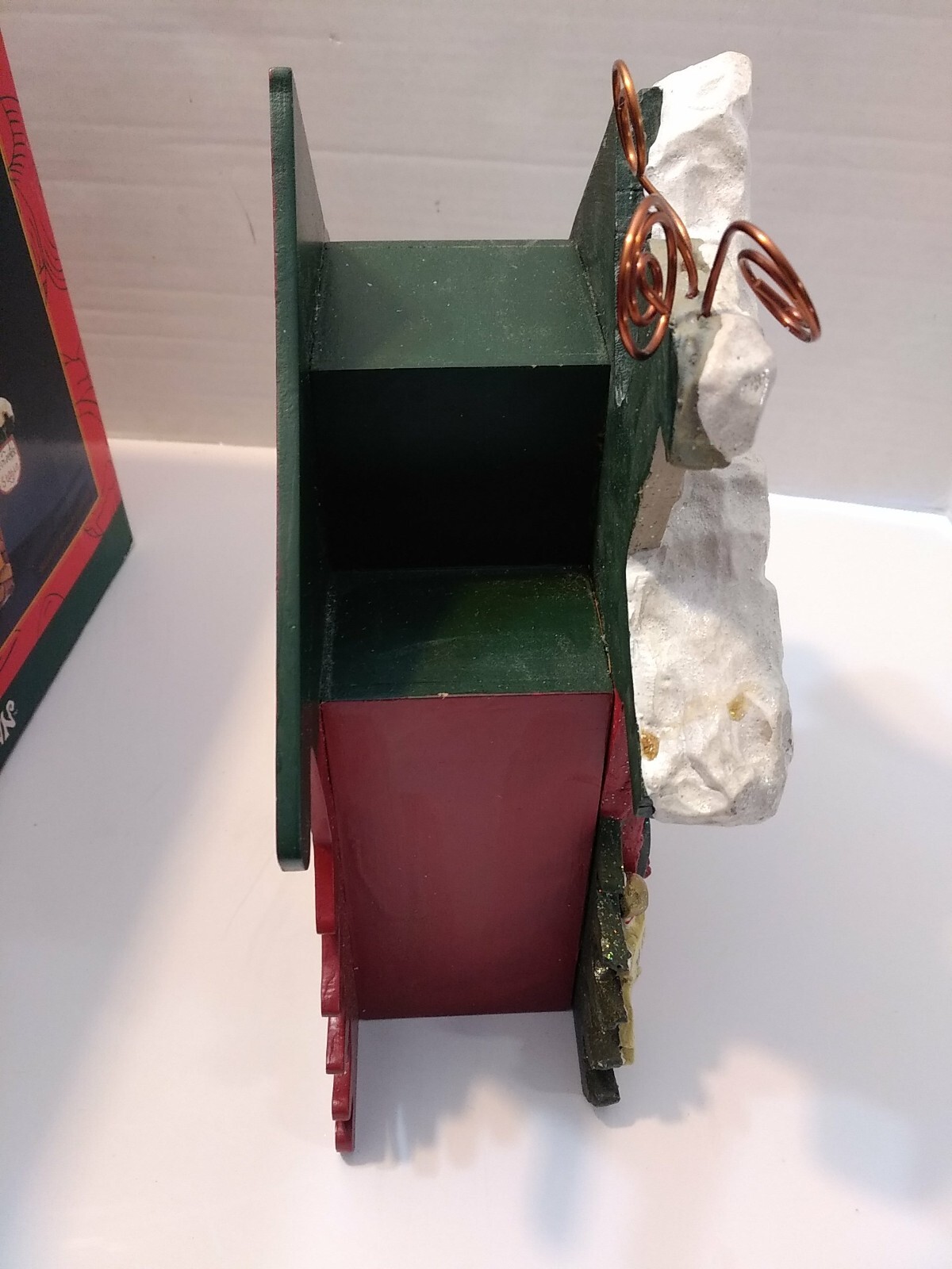 Kurt S. Adler Snowtown Village CLAUS & CO Workshop Lighted House Vintage Xmas CG