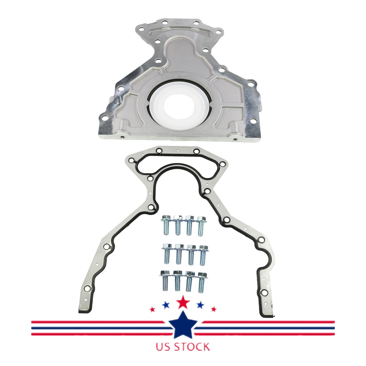 Rear Main Seal Kit For Chevy GMC 4.8 5.3 5.7 6.0 6.2 635-518 12633579 12639250 - Foto 3