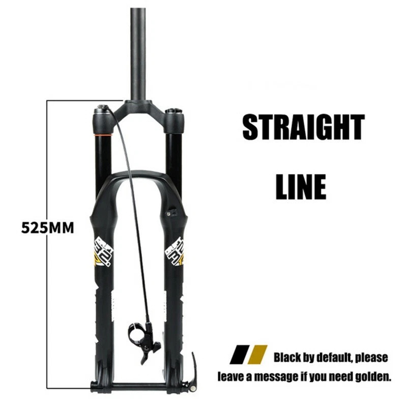 MTB Suspension Air Fork 26 27.5 29er Rebound Adjustment Thru Axle 100*15mm Boost - Image 4 of 4