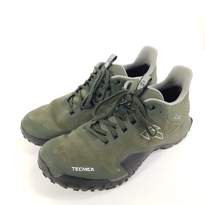 Tecnica Magma GTX Wanderschuhe Herren Gr. EU 46,5 UK 11,5 Grün Trekking Leder