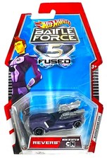 HOT WHEELS car BATTLE FORCE 5 five REVERB vehicle Racer FUSED Mattel auto power