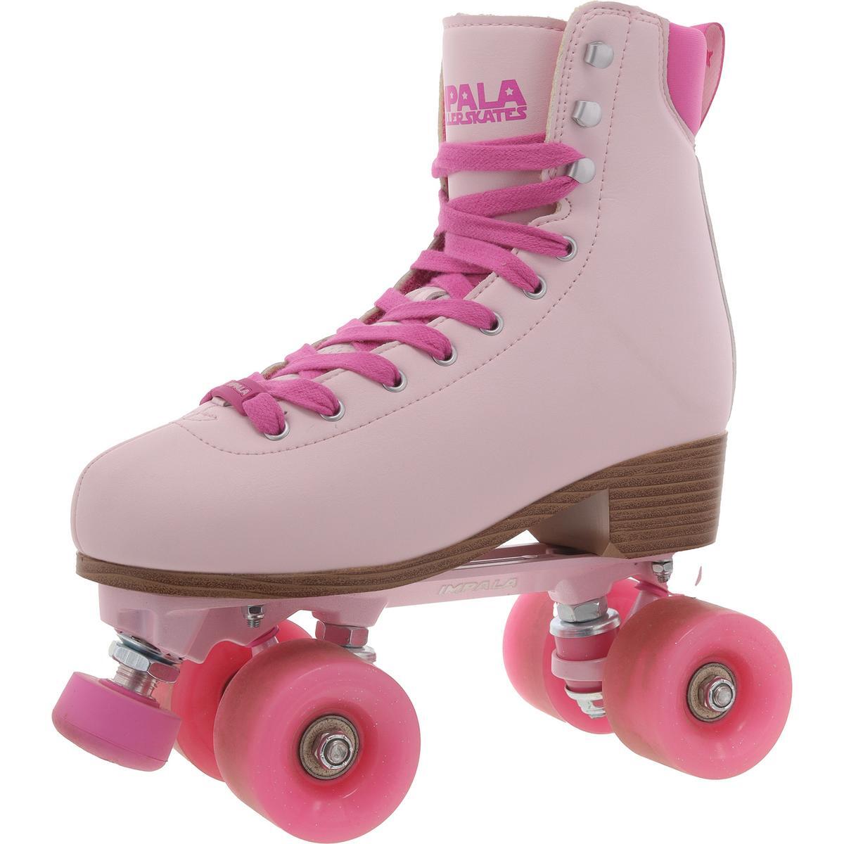 Женские ботинки для роликовых коньков Impala Samira Pink на шнуровке 8 Medium BM BHFO 0692 13690₽