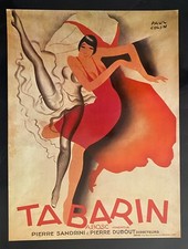 Kopie Plakat Paul Colin Der Tabarin Paris 1928