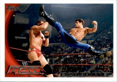Evan Bourne 2010 Topps WWE Card #57