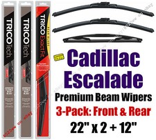 Wipers 3pk Premium Front Special Rear fit 2007-14 Cadillac Escalade 19220x2/12E