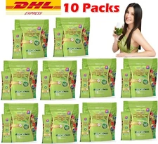 10 X Yaaleeyah Double Mixed Chloro Fiber Detox Veggies & Fruits By Thanya
