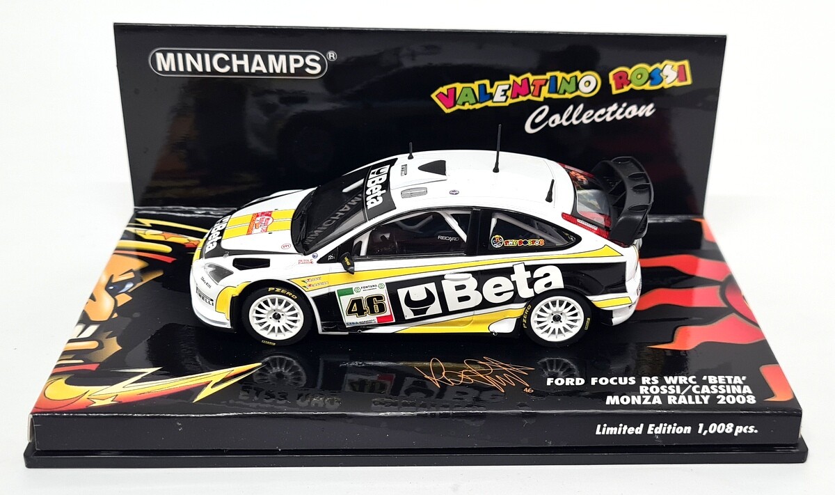 MINICHAMPS 1/43 MODÈLE AUTO FORD FOCUS WRC