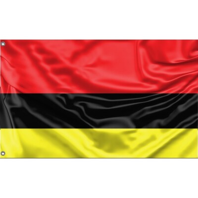 Flagge von Tetovo, einzigartiges Design, 3x5 Fuß / 90x150 cm, Made in EU