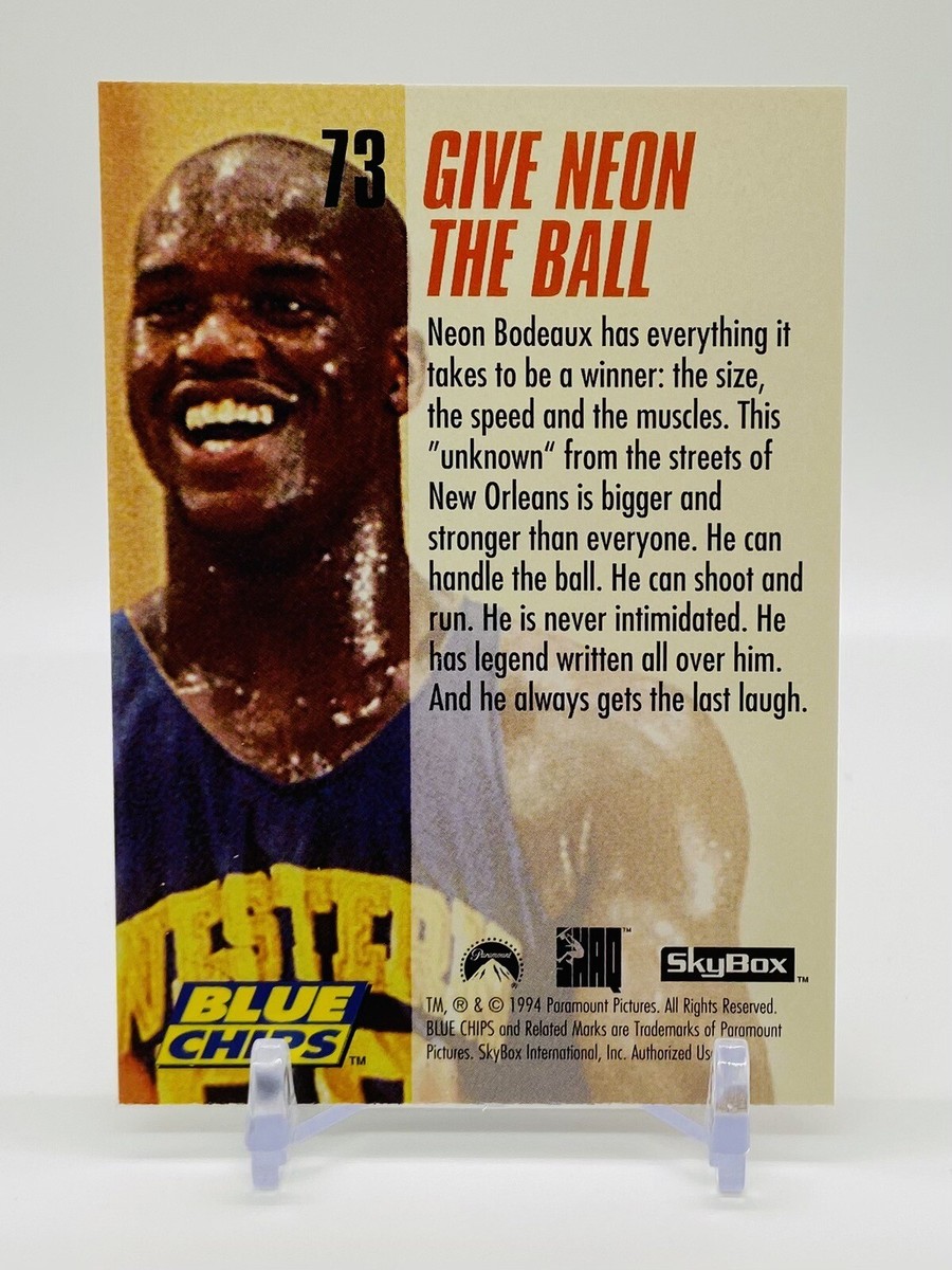 Shaquille O'Neal 1994 Skybox Paramount Pictures Blue Chips
