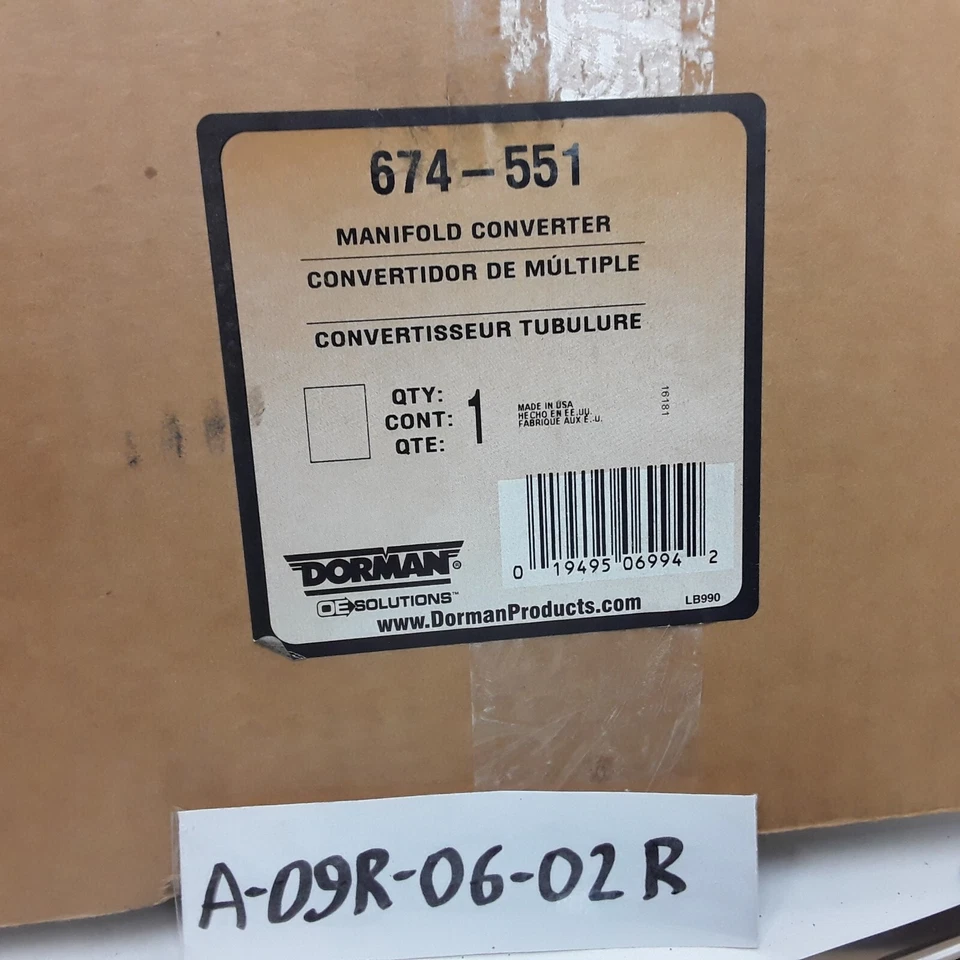 Dorman 674-551 Manifold Converter Fits Hyundai Elantra Tiburon 1997 1998-2006 - Image 4 of 4