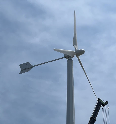 10KW 380V Horizontal Windkraftanlage 3Blätter Windräder Windrad Windgenerator - Picture 8 of 21