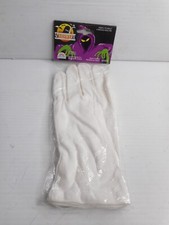 Scarewear Halloween costume white cotton gloves unisex wardrobe Ages 5 to Adult